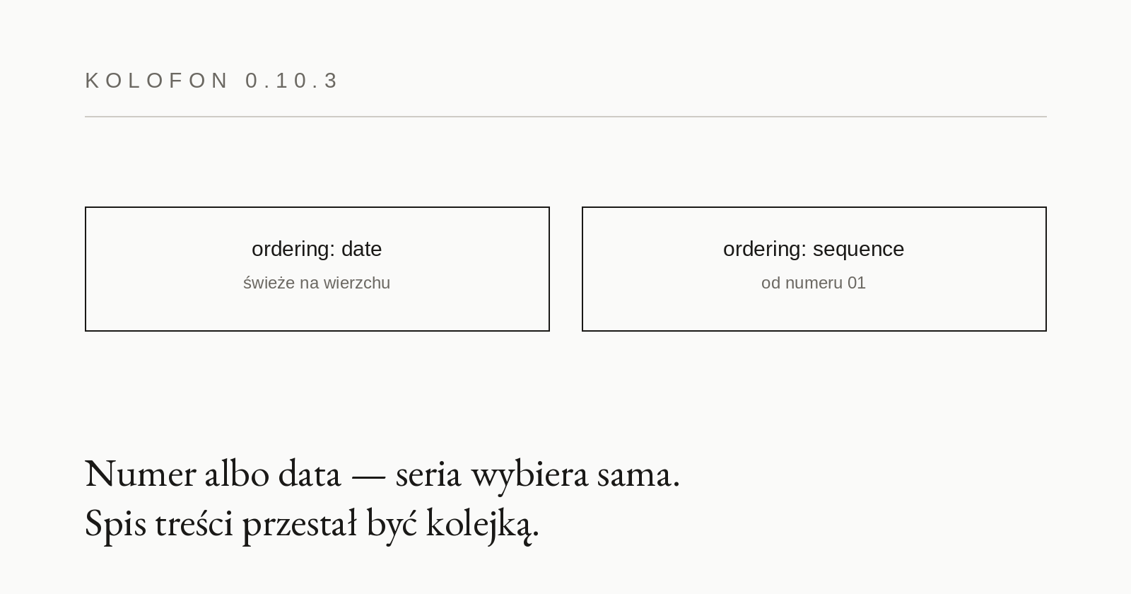 0.10.3 — seria czytana od początku