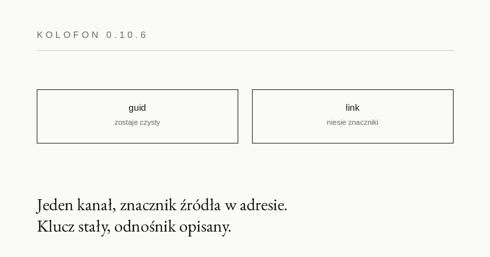0.10.6 — znacznik źródła