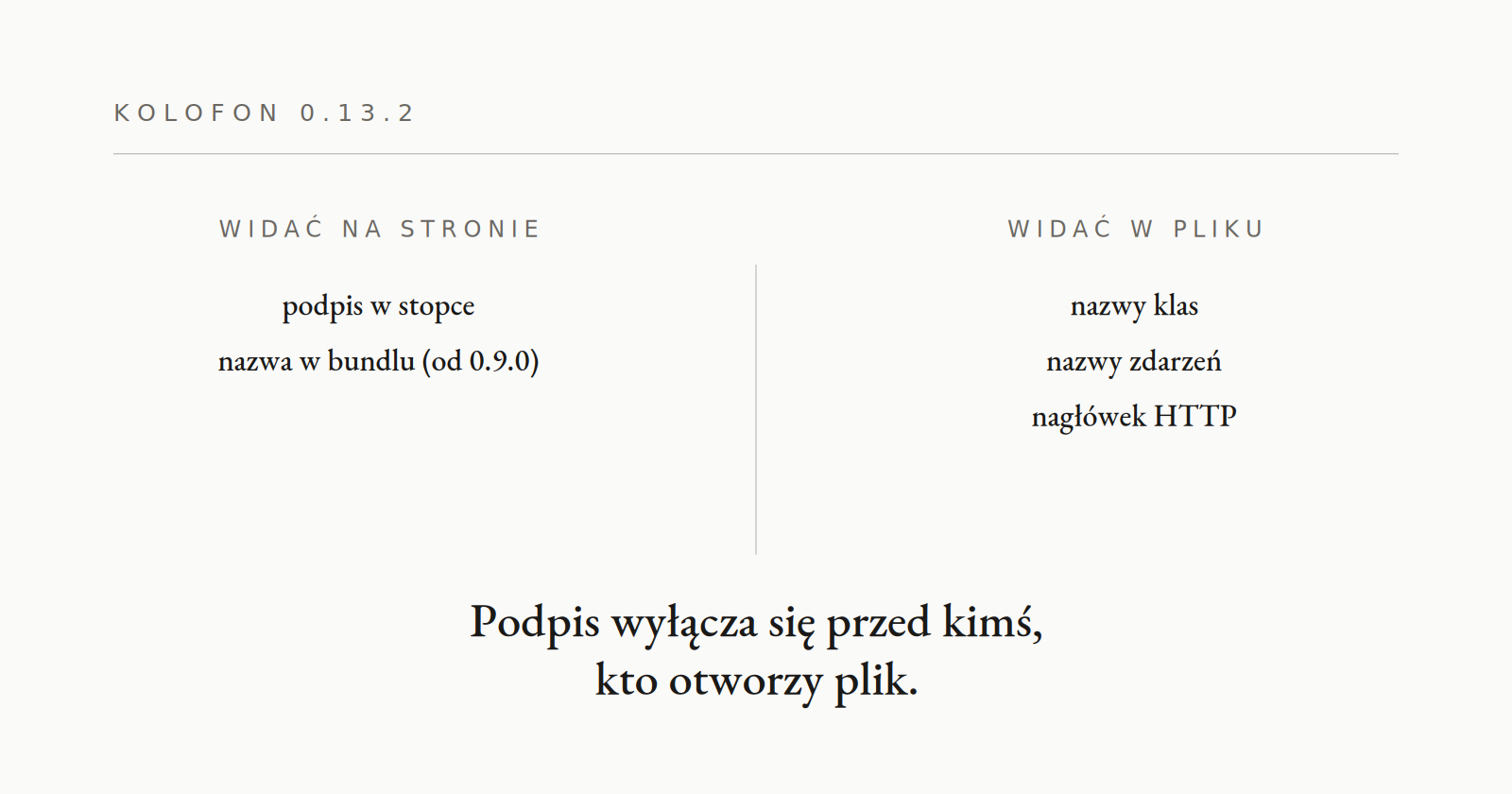 0.13.2 — bez nazwy silnika w przeglądarce